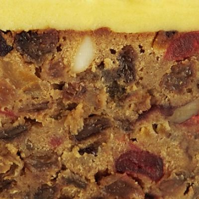 Rich Fruitcake & Marzipan